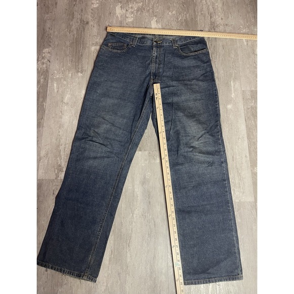 Claiborne Denim Jeans Straight Fit‎ Broken In Men's 36x32 Bag6 - Picture 3 of 6